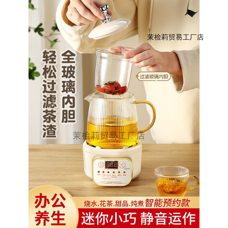迷你养生壶家用多功能办公室小型一人煮茶壶煮茶器2024新款烧水壶