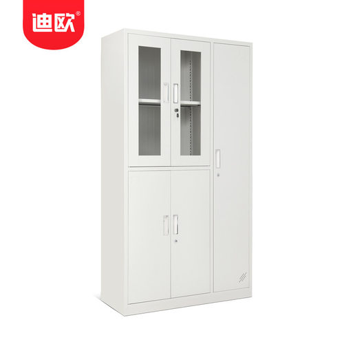迪欧钢制员工宿舍五门带锁更衣柜 公司财务文件铁皮柜档案资料柜