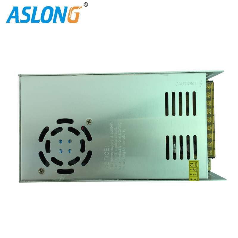 ASLONG 24V电源 交流转直流电机电源模块 24V 15A 微型电动机