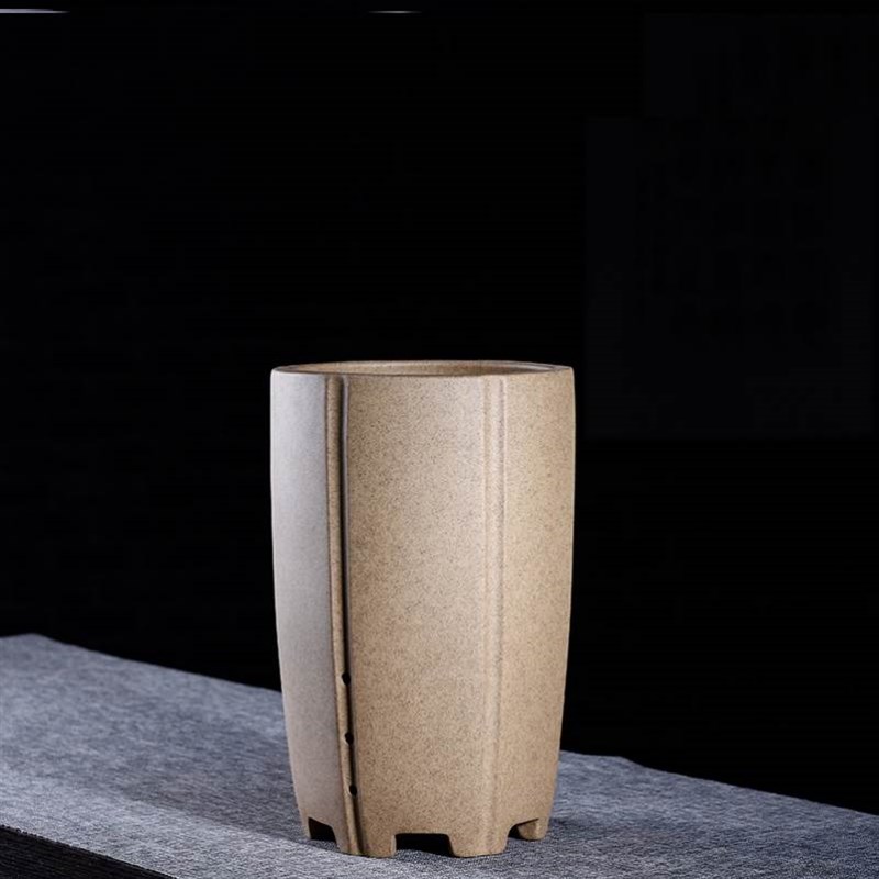 。养兰花专c用盆2021新款高端精品紫砂花瓶陶瓷种花大大花惠兰花