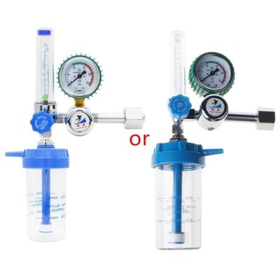 Oxygen Regulator Inhalator Pressure Gauge FlowR Meter for in