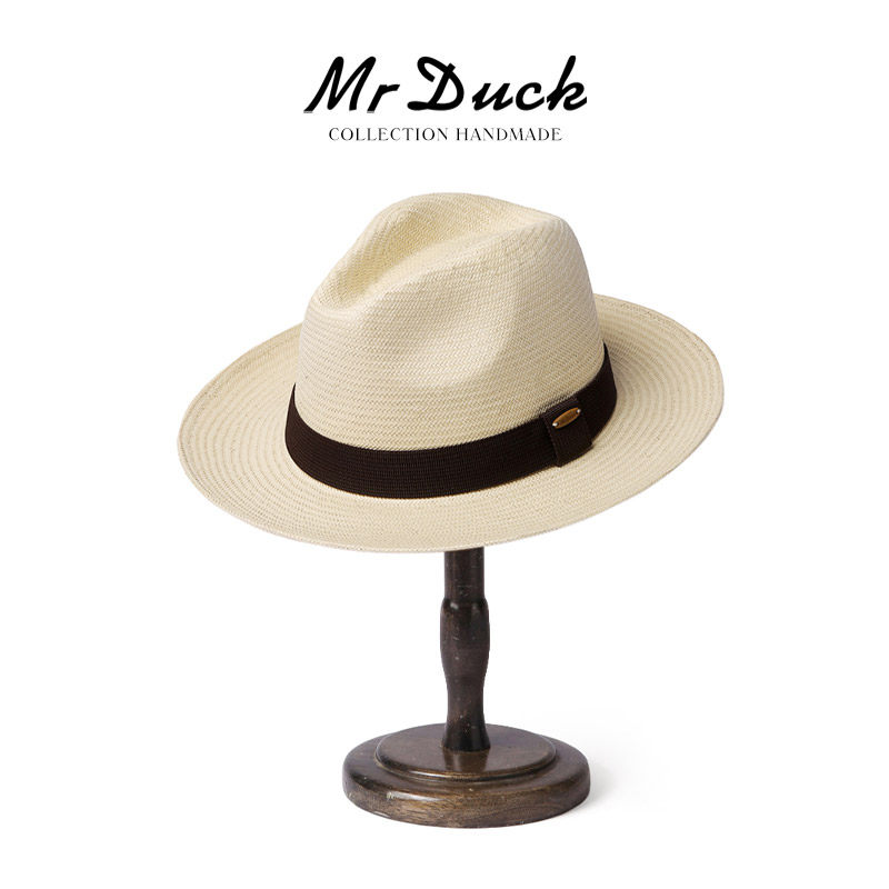mrduck2026设计师新款巴拿马草帽