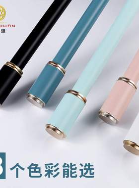 金富源窗帘杆罗马杆轻奢加厚铝合金黑色灰色窗帘单杆双杆轨道支架