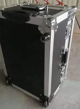 24寸黑色铝合金摄影器材拉杆箱 仪器设备收纳箱 耐用便携工具箱