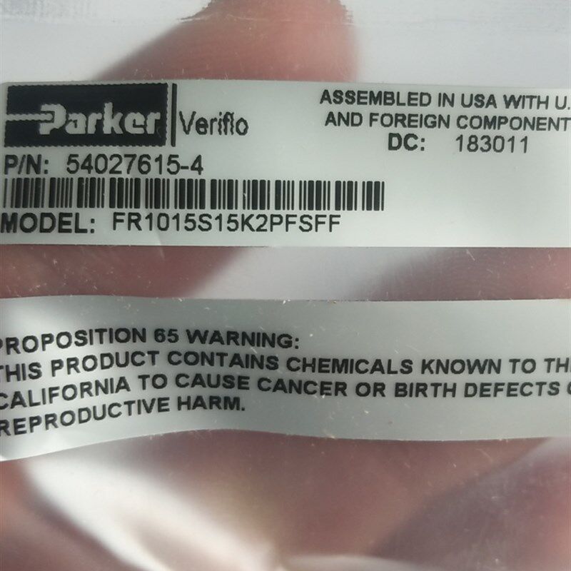 美国Parker派i克减压调节器-FR1015S15K2PFSFF 54027615-4