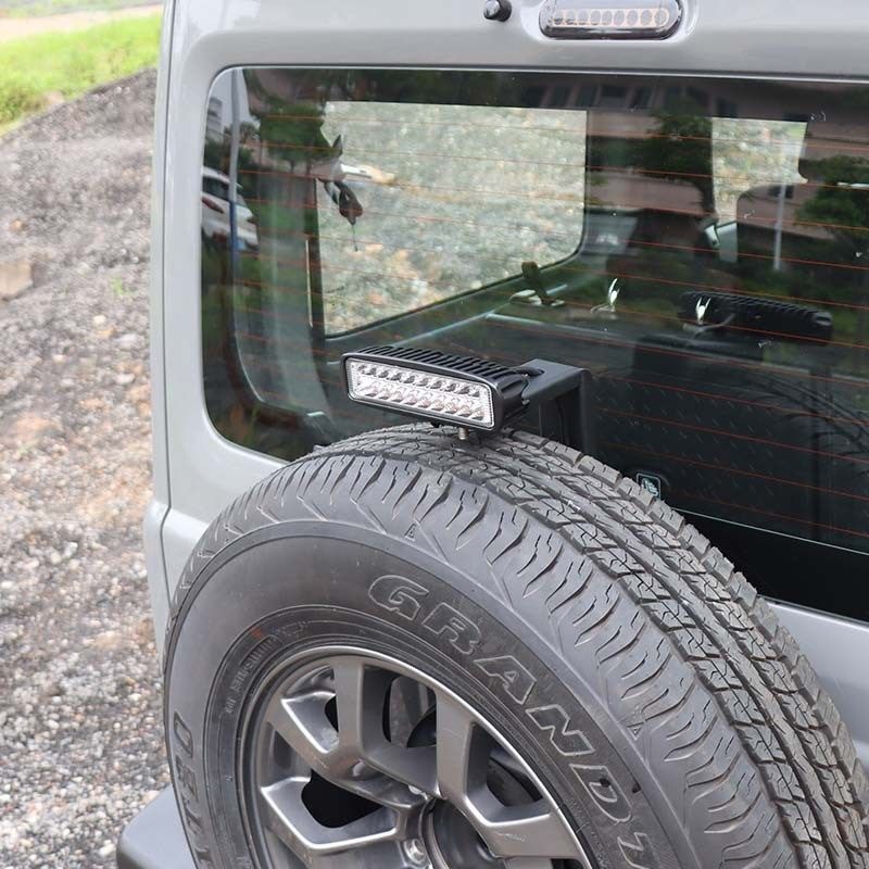 2023-2024新款五门版吉姆尼jBimny改装倒车灯支架后旗杆刹车灯支