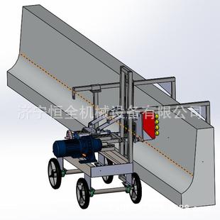 恒全防撞墙凿毛机 凿毛机凿毛头 自动升降凿毛机 履带式