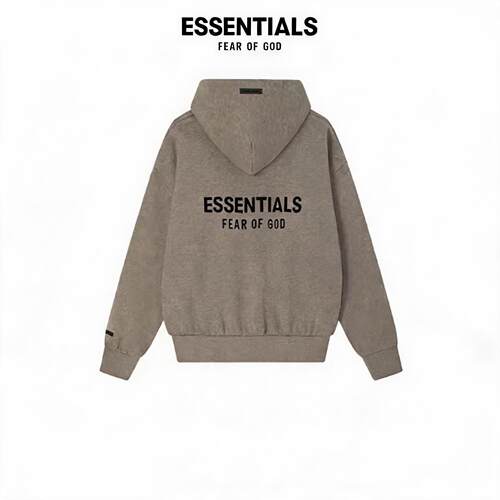 ESSENTIALS全拉链连帽卫衣男女