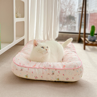 宠物垫子猫咪狗狗睡垫四季通用地垫睡觉用猫窝狗窝小兔子窝趴趴窝