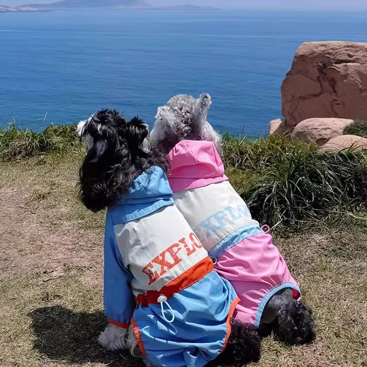 四脚防风小型犬外出雨天宠物全包