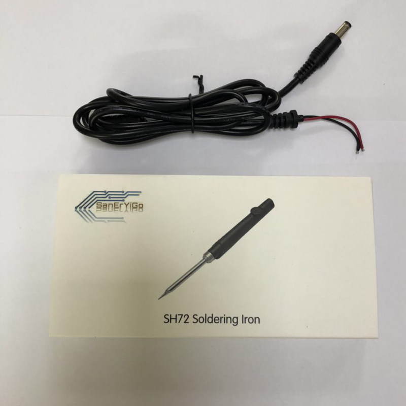 SH72焊台便携电烙铁DC12-24V直流供电速热调温恒温车载铬铁秒化锡