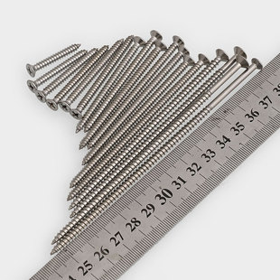 M4M5M6M8 6x8x10x18x100 304不锈钢十字沉头自攻螺丝平头自攻螺钉