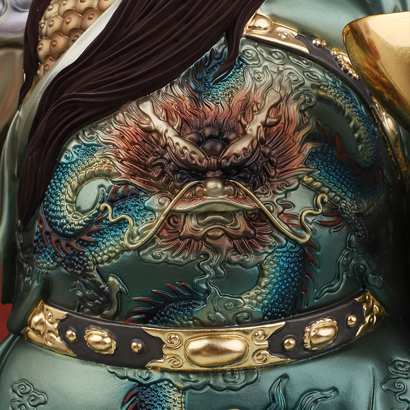 极速雨盛圆武财神爷佛像招财关公供奉神像关O二爷摆件客厅商铺全