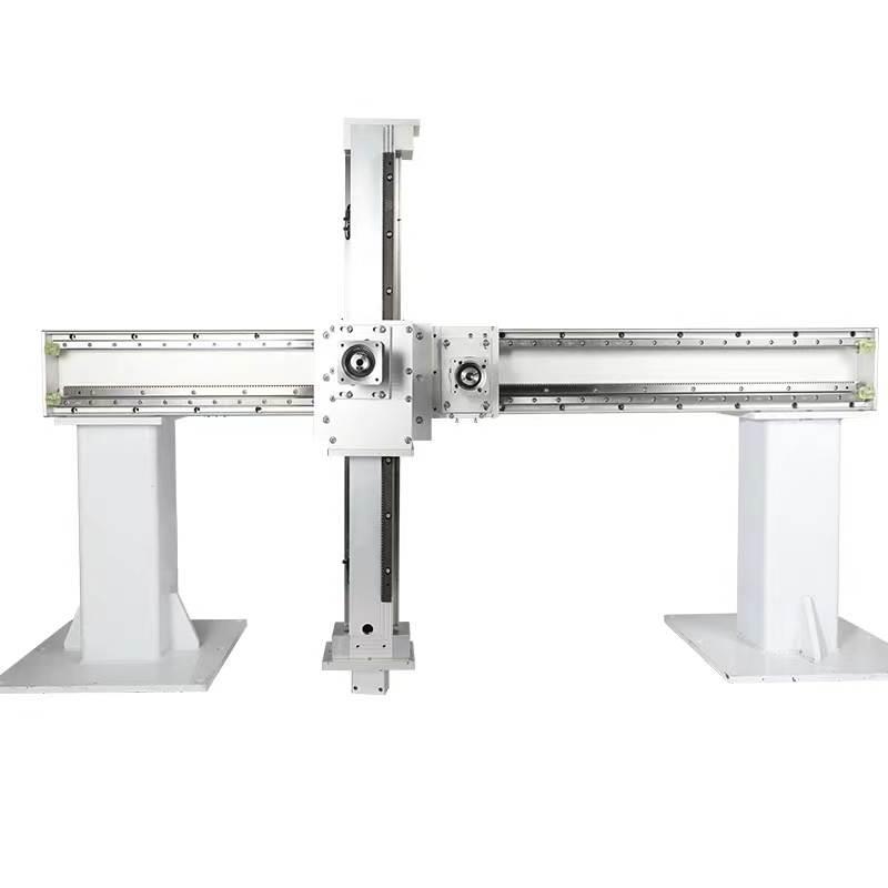 极速多轴龙门定制三轴滑台模组重载型双轴齿条直线U导轨码垛桁架
