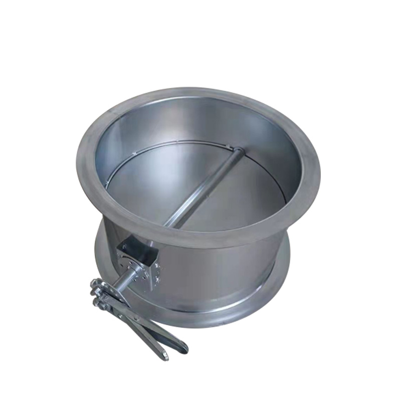 极速风量调节阀手动风阀t方形圆形蝶阀风管调风量气动阀防火阀