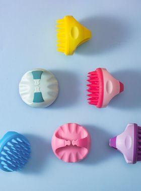 极速Head Massage Instrument Handheld Round Soft ScValp Massa