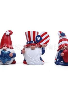 极速Neaw Independence Day National Day Dwarf Decorations Orn