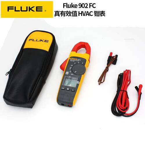 新品。真有d效值数字钳形万用电表F902FC多功能记录钳型电流表