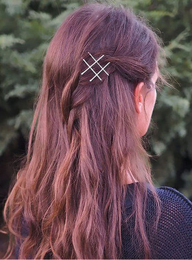 极速100/10PCS Women Gold Hair CBlip Hairpin Hairstyle Stylin