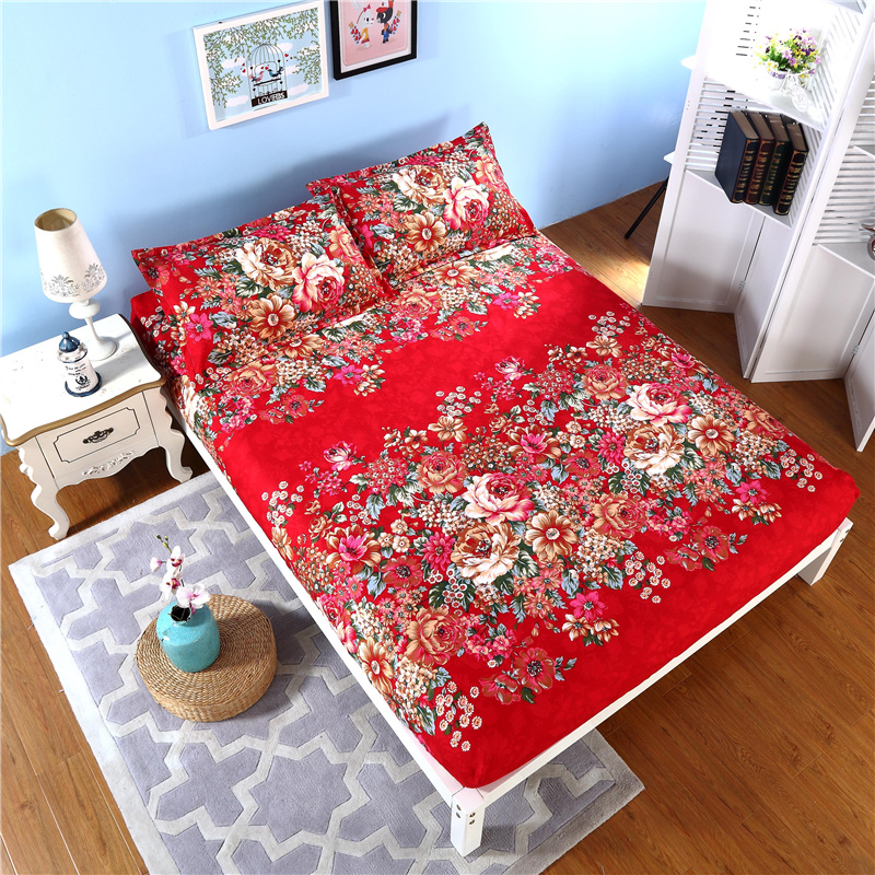 极速床笠单件防滑1.8m床1.5m床罩加厚磨毛床套S床单床垫席梦思保