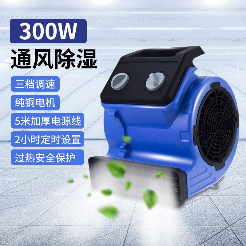 极速阿斯卡利吹地机大功t率家用商用地板地毯风干机酒店饭店冷热