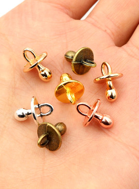 极速30pcs Charms Baby Patcifier Binky Teether 14x10mm Handma