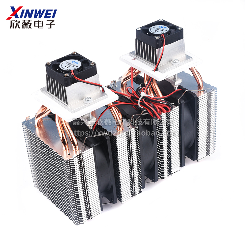 极速半导体制冷片套件12v电子制冷器模块diyP降温小冰箱/空调设备