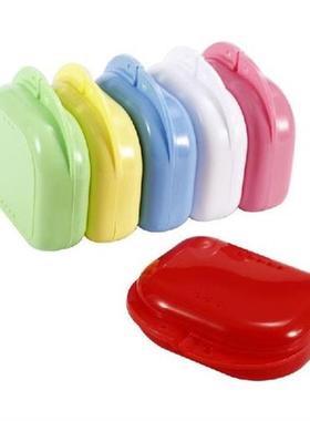 极速6 Colors Fake Teeth Ortwhodontic Case Retainer Mouth Gua