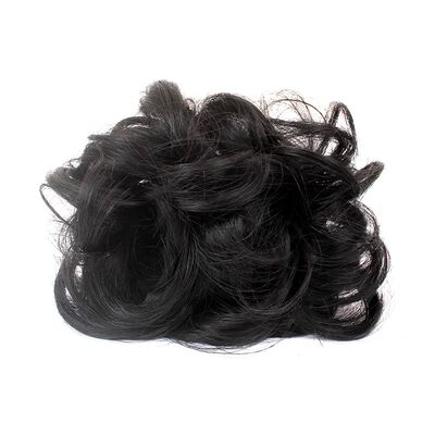 极速短发留长尴尬期打理神器花苞头假发卷抓夹头花V发圈发夹蓬松