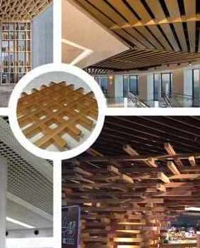 极速优促花吊顶木纹铝方通型天格栅铝方管UO型雕花隔断造现货定制