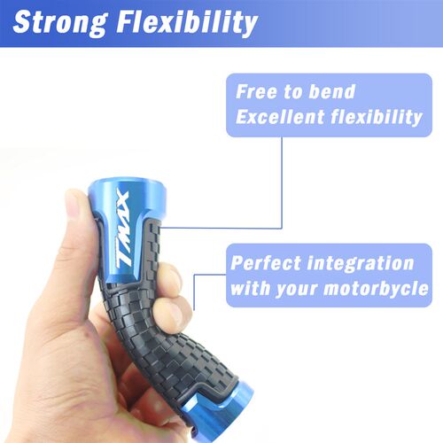 新品适用雅马哈TMAX500/530摩托车G改装手把套车把手把胶握把CNC