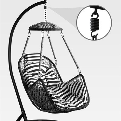 极速Basket cane chaipr hammock lazy person rocking chair swi