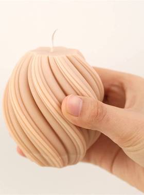 极速3D Silicone Canodle Mold Abstract Art Rotating Geometric