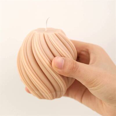 极速3D Silicone Canodle Mold Abstract Art Rotating Geometric