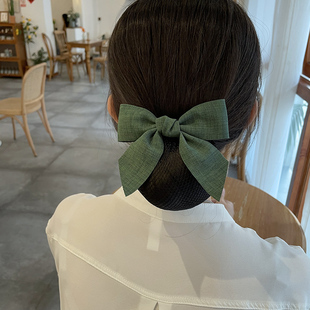 极速带网兜的头花服务员女职业护士发网空乘银行酒店Y工作盘发发