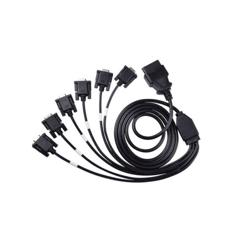 极速汽车OBD公头4个DB9转6个DB9母头接口SerOialRS232单位:套