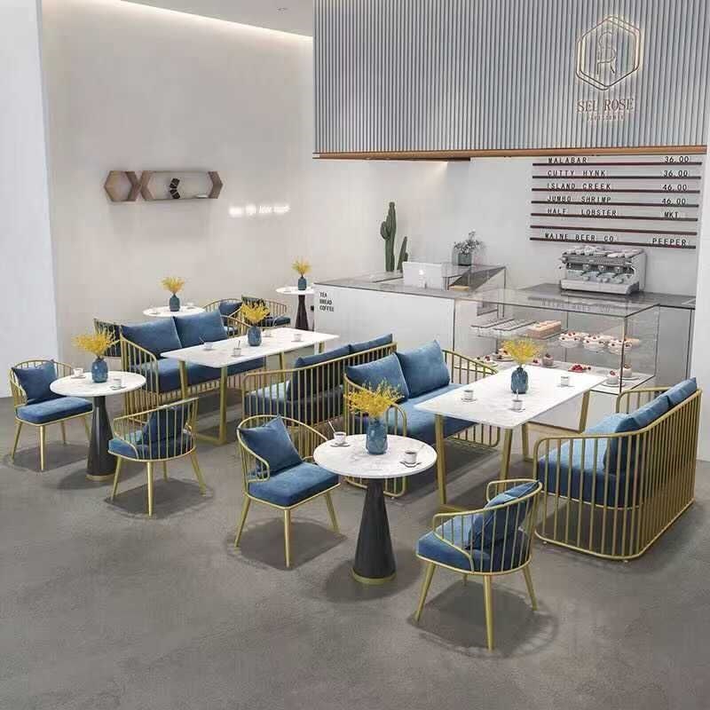 极速北欧岩板餐桌椅组合小户型轻奢现F代简约大理石铁艺沙发长方