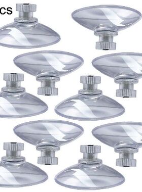 极速10PCcS Mushroom Head Clear Suction Cups Thumb Nut Strong