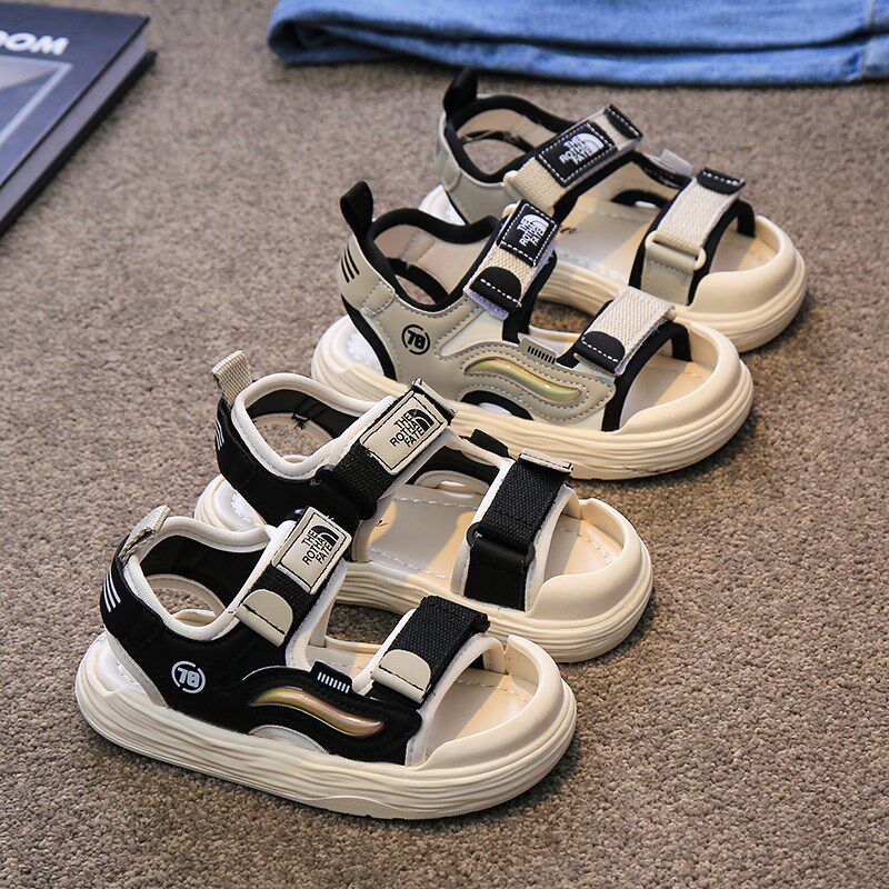 新品男童凉鞋运动风l包头2026夏季新款儿童鞋子小男孩软底沙滩鞋