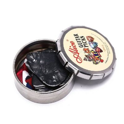 极速guitar picks, 12 colorful plectrumI in one cute round me