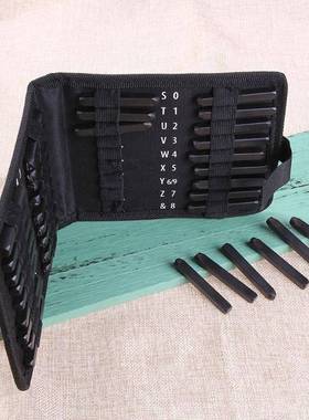 极速36pcsset Carbon steel Punch SDet Alphabet Letter Number