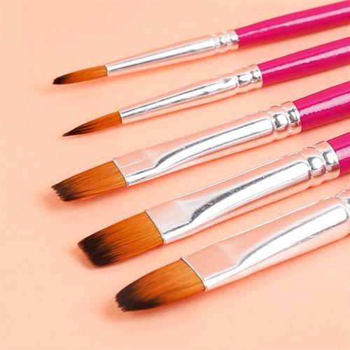 极速水彩b笔颜料画笔套组尼龙毛水彩丙烯美术学生用多功能绘画工