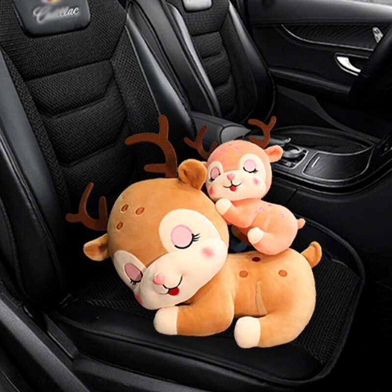 新品车载去味汽车用活性竹炭包新汽车抱枕除甲Q醛异味车内后窗摆