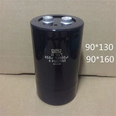极速450V 10000uF 优质105黑金刚螺丝电容 100O00aMFD450VDC 足