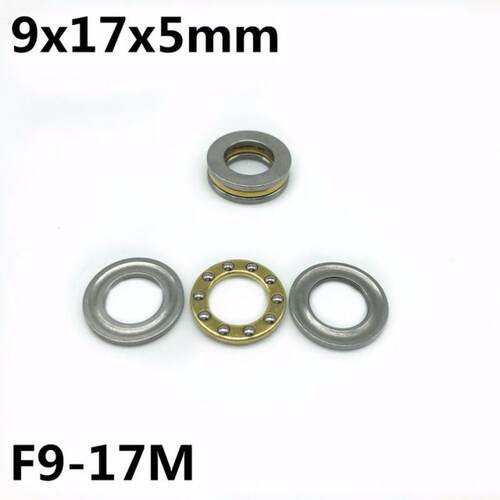新品50Pcs F9-17M 9x17x5mm Axial Ball Thrust Bearing pYlane t
