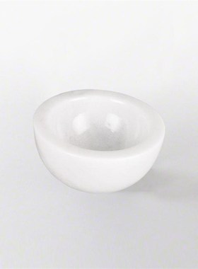 极速现代黑白简约大m理石果盘摆件样板房餐桌厨房碗饰品别墅茶几