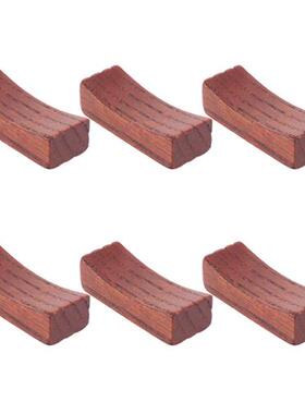 极速6 Pcs Wooden Chopstick Holder Pillow Shape Chopstic.ks S