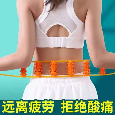 极速Pull back strip roller massager househoOld hand-held cer