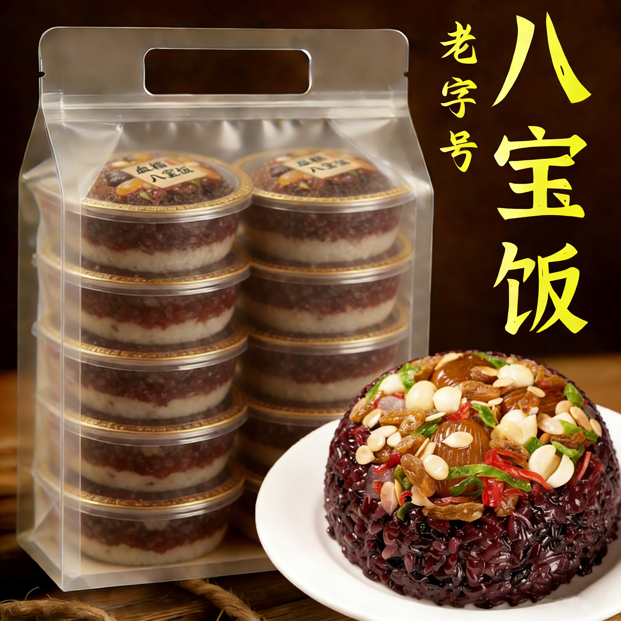 央妈推荐八宝饭糯米饭上海老字号传统加热即食饭团年货官方旗舰店,粮油调味/速食/干货/烘焙,饭团/八宝饭,淘宝优惠券,粉丝福利购,淘宝优惠卷