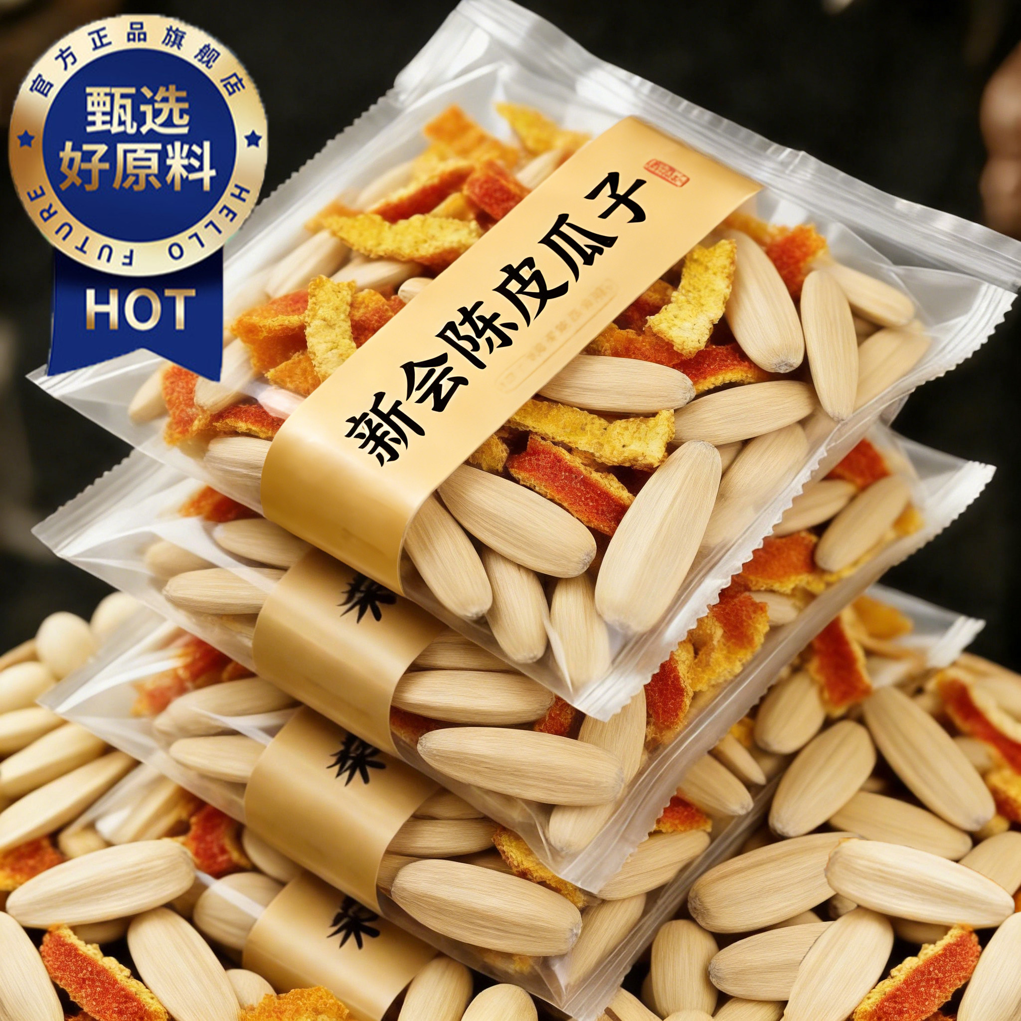 央妈推荐陈皮瓜子官方旗舰店新货五香打手瓜子大颗粒零食年货炒货,零食/坚果/特产,瓜子,淘宝优惠券,粉丝福利购,淘宝优惠卷